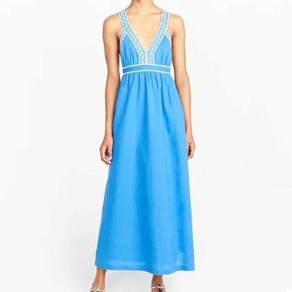 JCrew Blue Maxi Dress👗